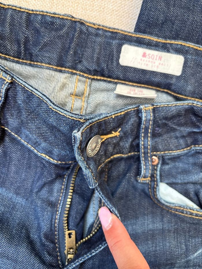 jean slim bleu foncé - photo numéro 5
