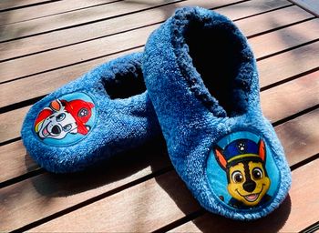 chaussons pat patrouille 21 22 bébé chaud antidérapant 🐾