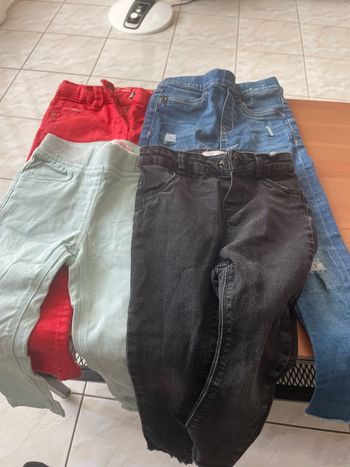 Lot de 4 jeans