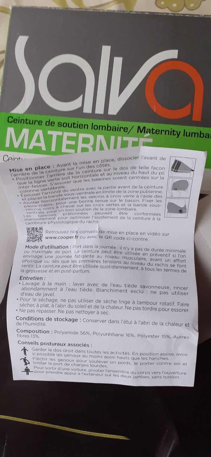 Ceinture lombaire maternité - photo numéro 10