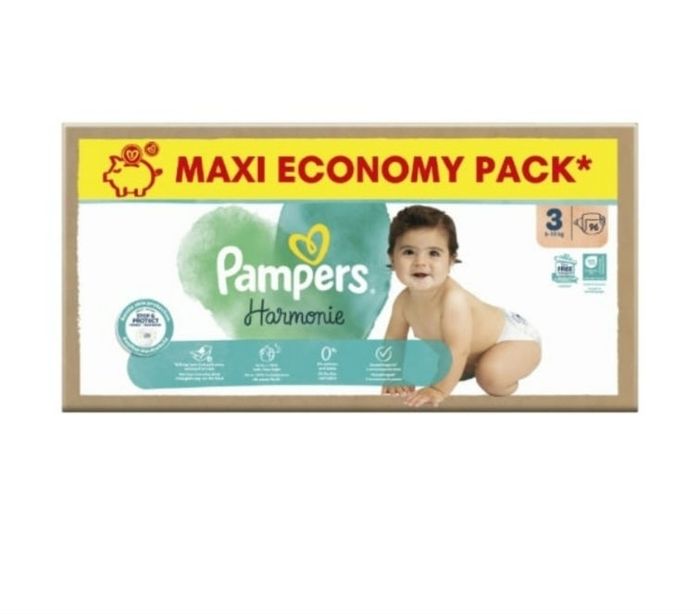 Giga pack de couches pampers harmonie taille 3