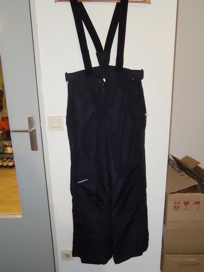 Pantalon ski bretelles noir 38 Decathlon quechua wedze - photo numéro 2