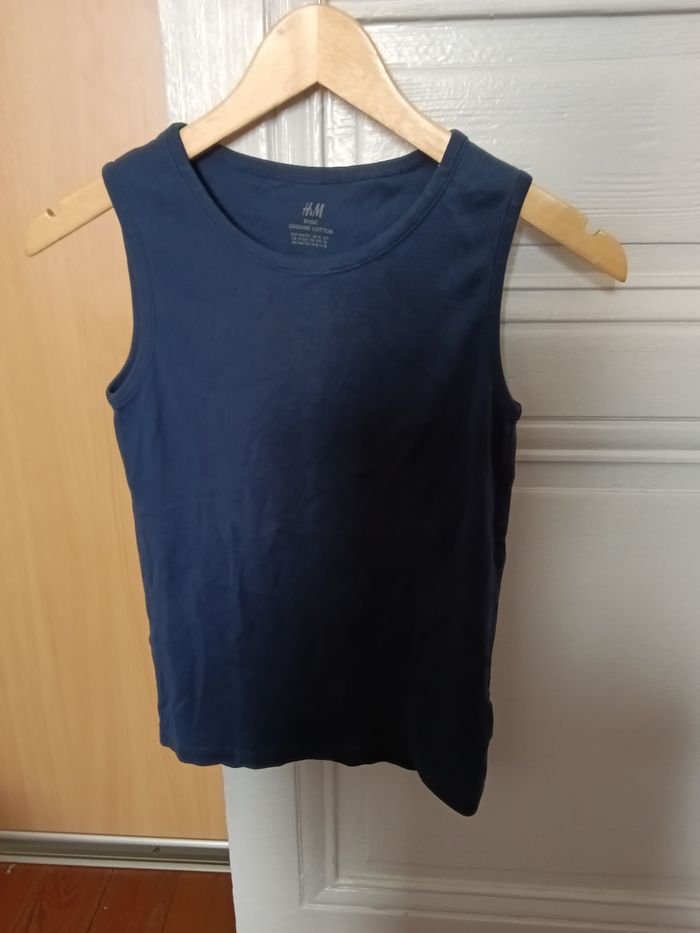 Débardeur H&M bleu marine