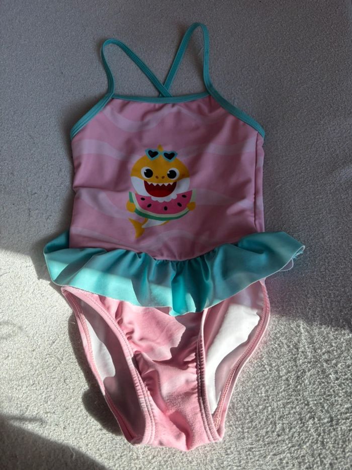 Maillot de bain une pièce baby shark