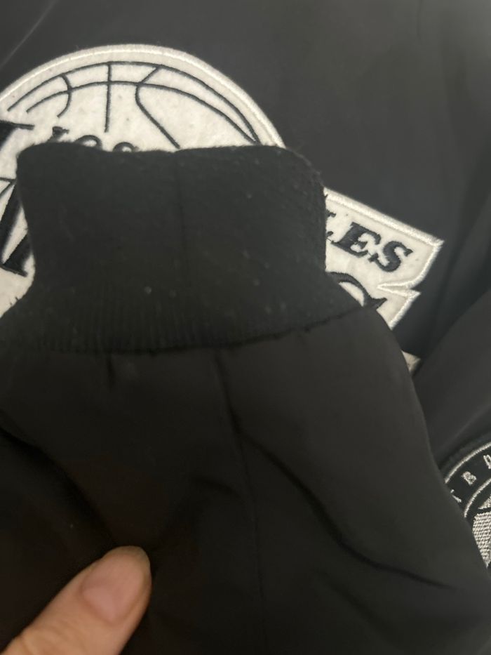 Blouson Bomber Officiel NBA LAKERS (Primark) – Noir  170 - photo numéro 6