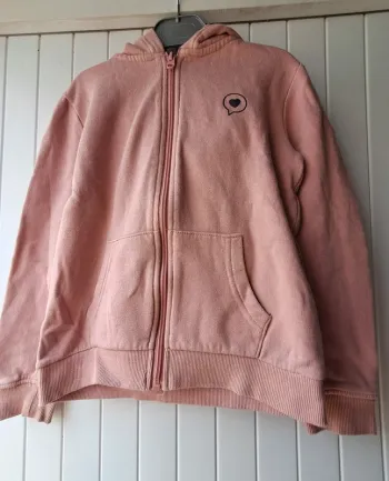Veste zippée taille 8ans