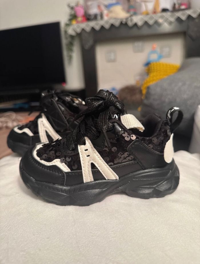 Baskets pour filles à paillettes - photo numéro 2