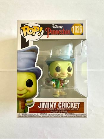 Figurine Funko Pop Jiminy Cricket numéro 1026 Pinocchio Disney