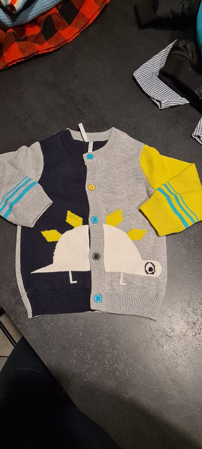 Gilet orchestra + sous pull 9 mois garçon - photo numéro 2