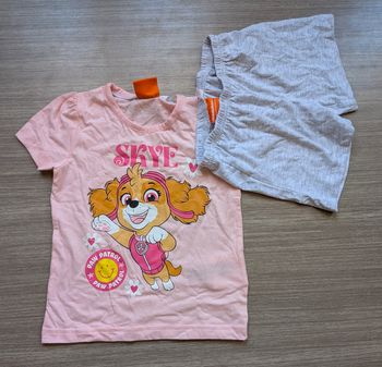 Ensemble short + t-shirt fille Paw Patrol 98/104