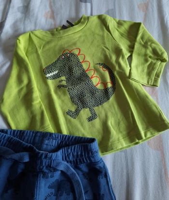 Ensemble dinosaure Tex 12M