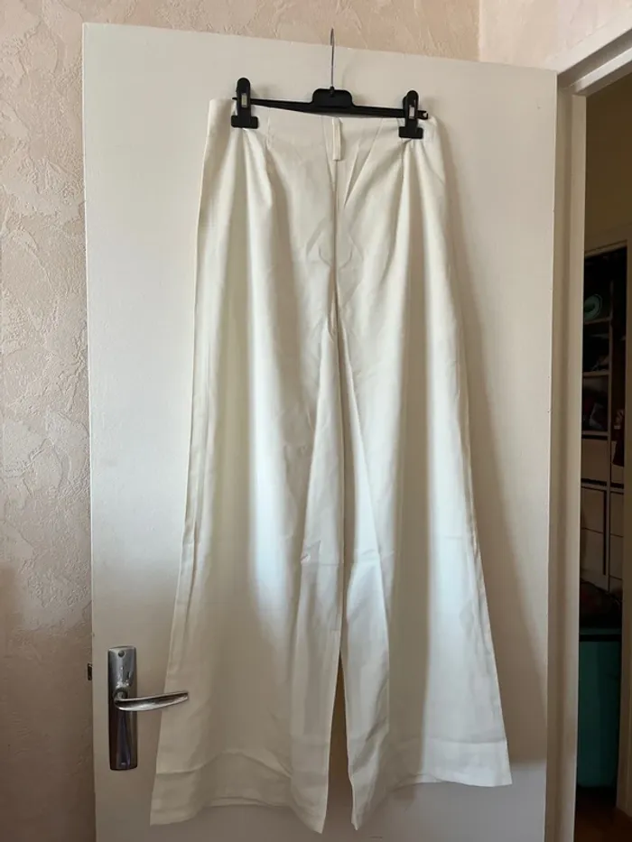 pantalon femme, taille s, jambes larges - photo numéro 2