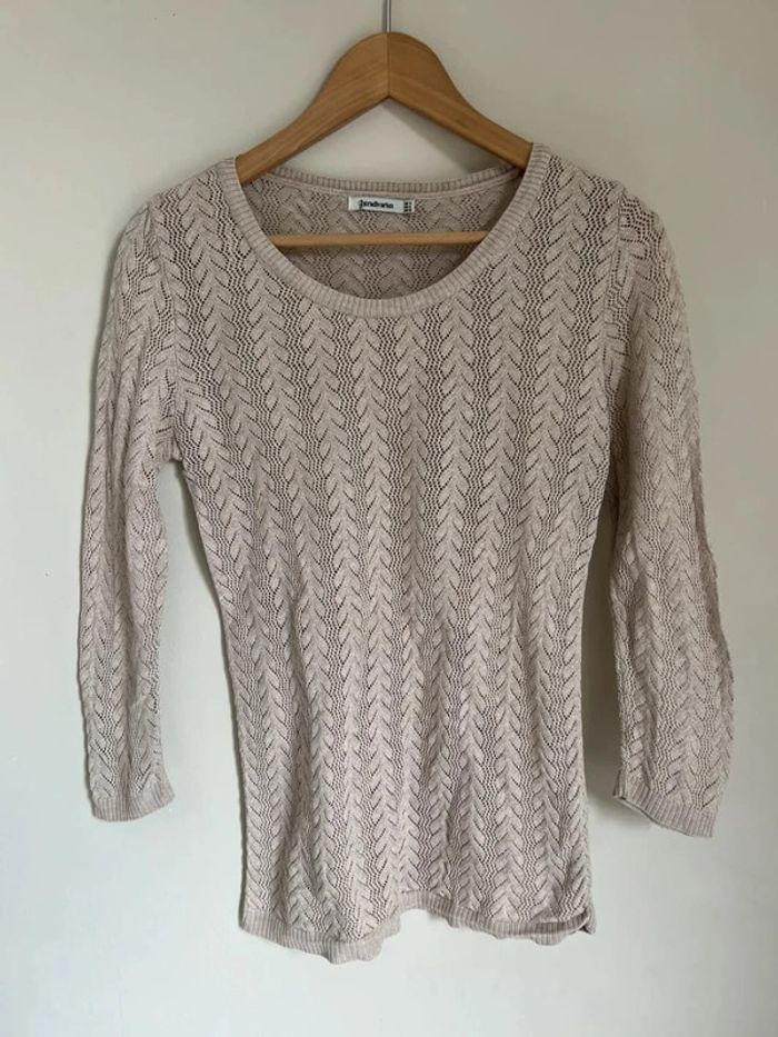 Pull beige Stradivarius