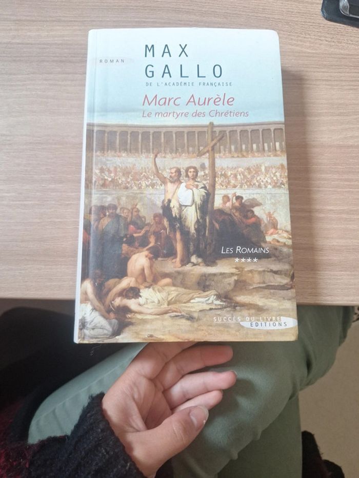 Marc Aurélie la martyre des chrétiens