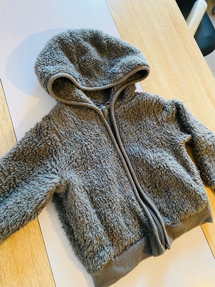 Veste Polaire gris