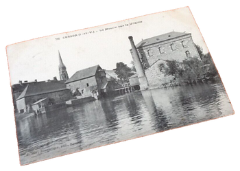 Carte postale ancienne  Cesson (Ille-et-Vilaine)   Le moulin sur la Vilaine