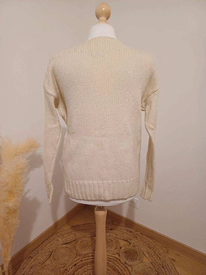Pull chaud beige/crème Colloseum taille S 36 - photo numéro 9