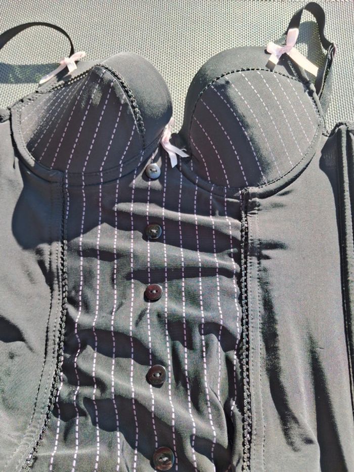 Corset Leslie noir 90B - photo numéro 2