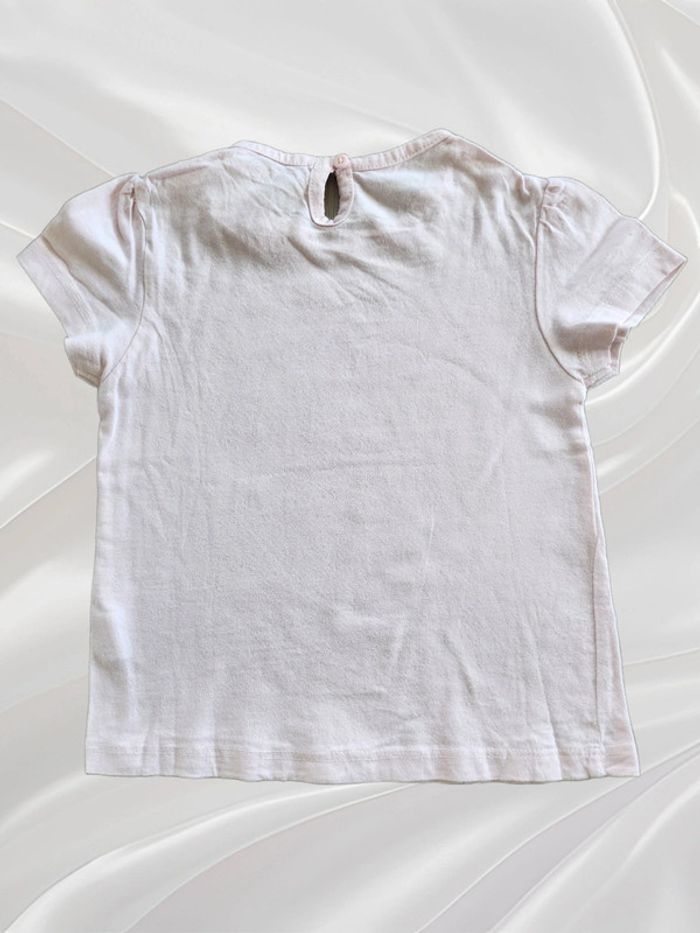 T-shirt rose clair fille 24 mois - photo numéro 2