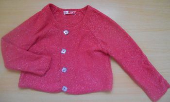 Gilet court fille 3-4 ans / DP..am