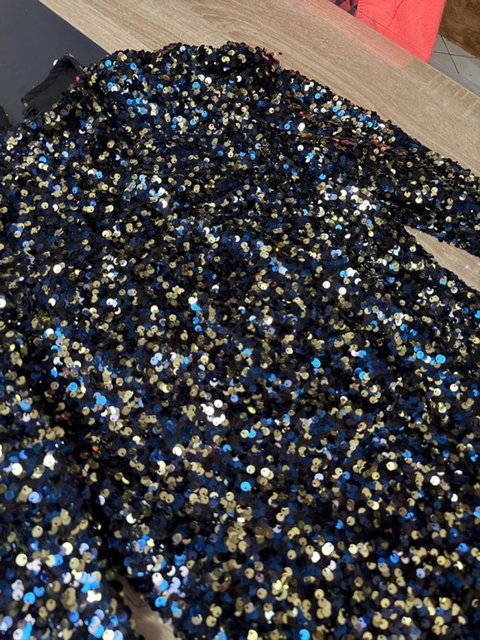 Robe sequin taille S - photo numéro 4