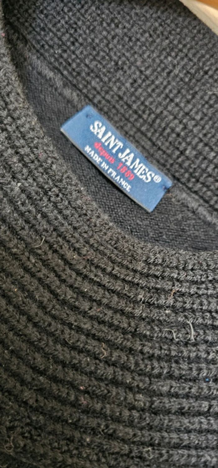 Robe Pull épais laine Woolmark Saint James Taille 36/38 - photo numéro 4
