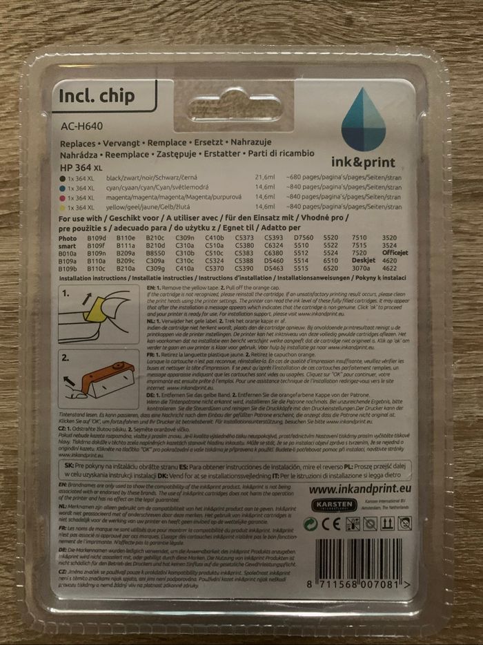 Cartouches d’encre HP 364 XL - photo numéro 2