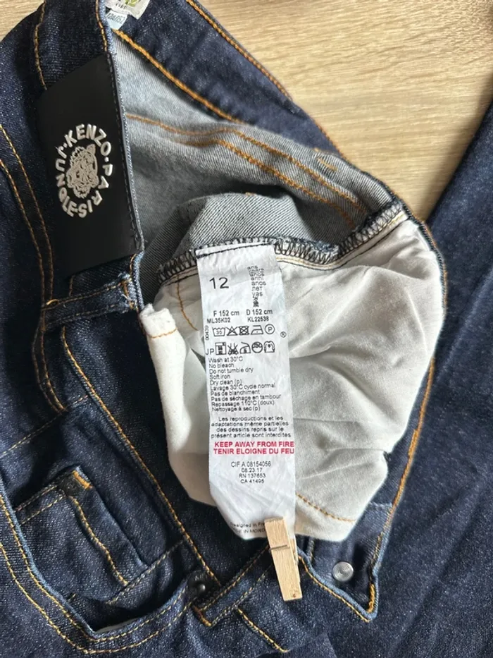 Jeans enfants Kenzo - photo numéro 5