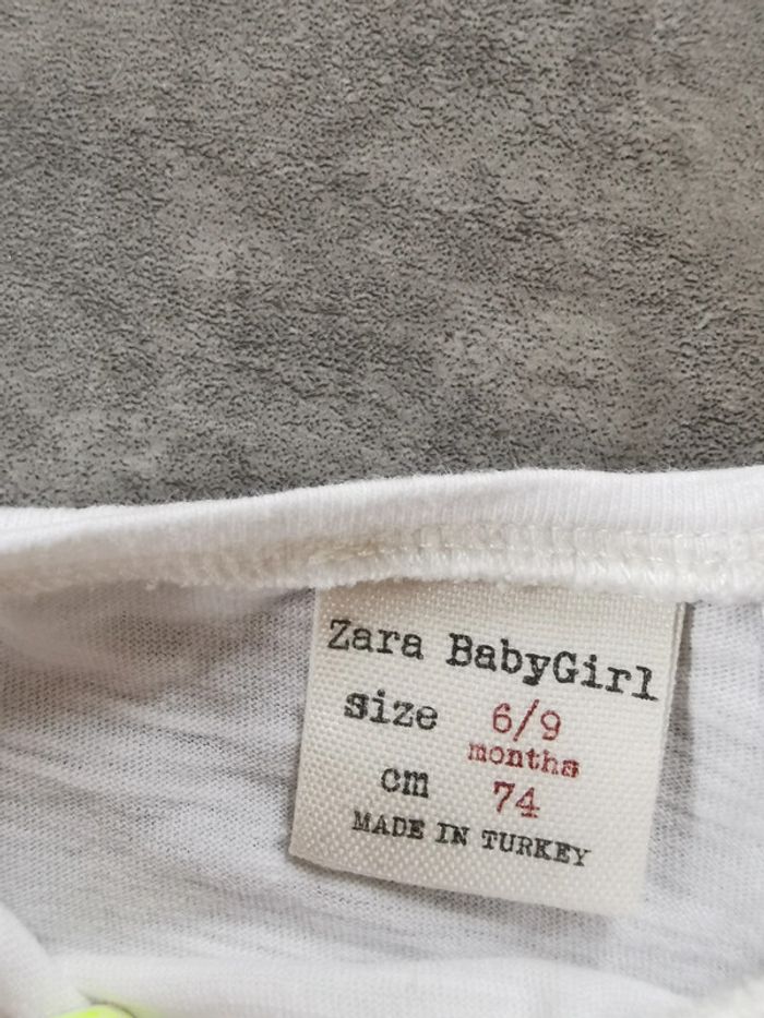 T-shirt bébé fille 6/9 mois - photo numéro 3