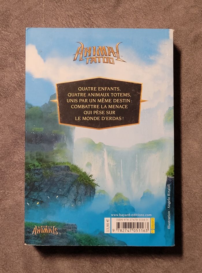 Animal Tatoo saison 1, Tome 01 - Les quatre élus Brandon Mull, Vanessa Rubio-Barreau (Traduction) - photo numéro 2