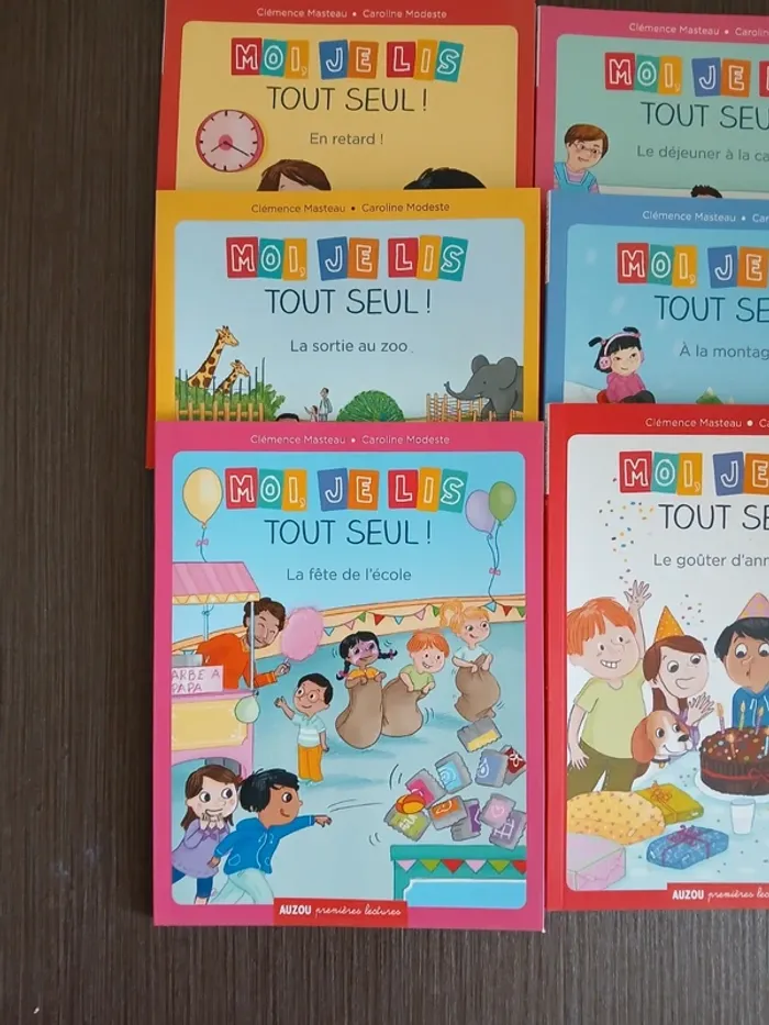 Lot de 6 livres moi je lis tout seul ! CP - photo numéro 2
