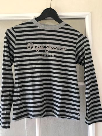 T-shirt ML rayé Pepe Jeans