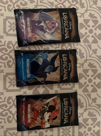 Artset Booster Lorcana Chapitre 1