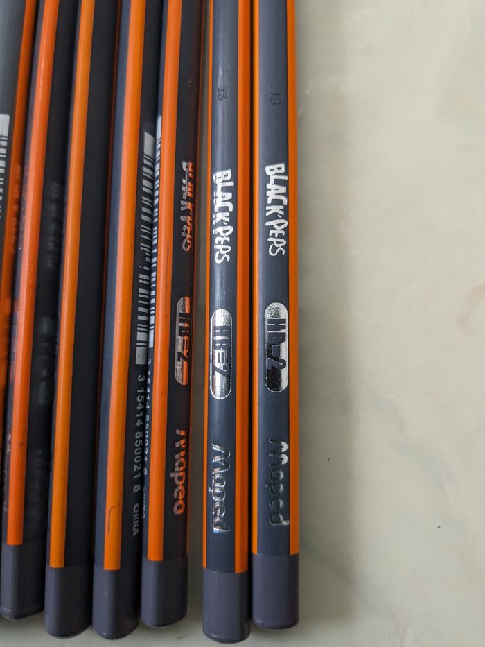Lot de 21 crayons de papier Maped HB 2. - photo numéro 4