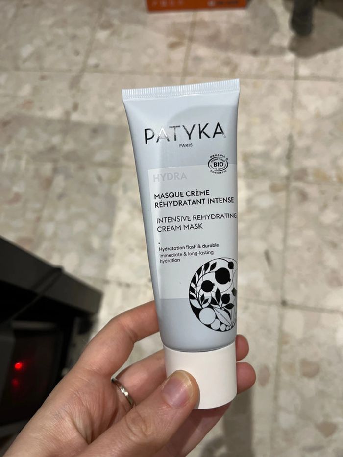 Patyka masque crème réhydratant intense