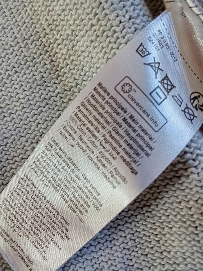 Gilet zippé gris - photo numéro 6