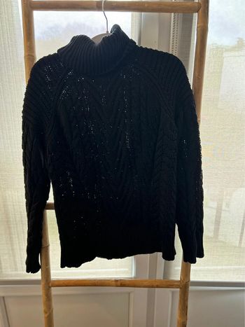 Pull col roulé