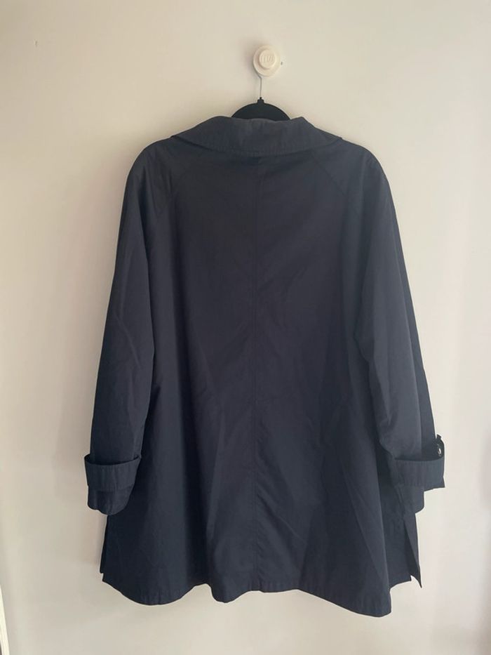 Veste Imperméable Vintage Burton Bleu Marine - photo numéro 7