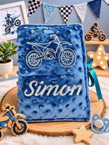 Protège carnet de sante moto cross 