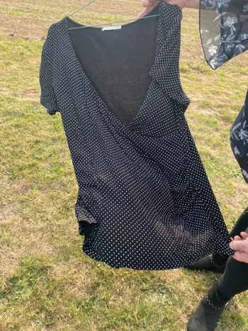 Tunique à pois