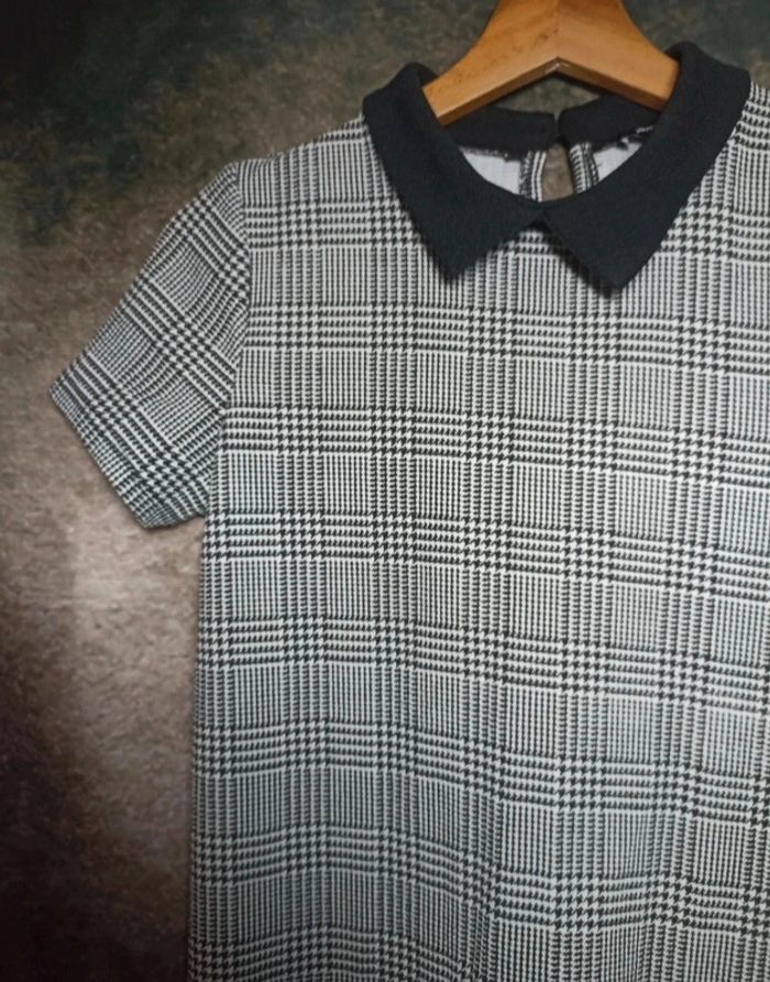 Robe carreaux élégante - photo numéro 4