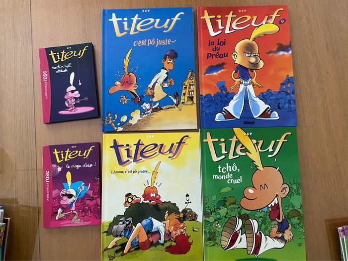 Lot de BD titeuf