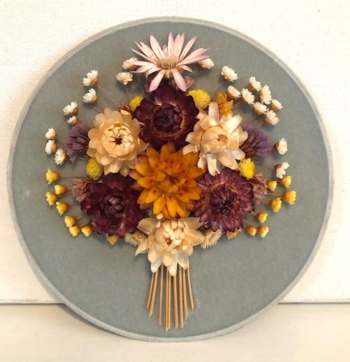 Tableau Fleurs Séchées