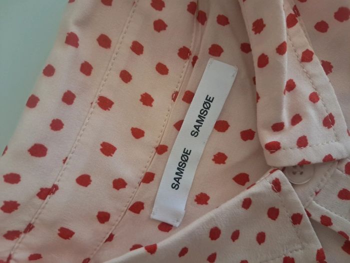 Samsoe samsoe chemise manches courtes blouse été T.36/38 - photo numéro 9