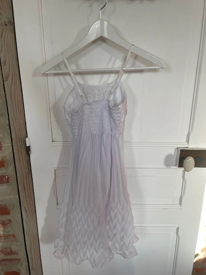 Robe blanche de soirée, 10 ans - photo numéro 3