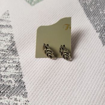 Boucles d'oreilles feuilles