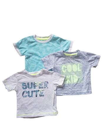 Primark - Lot de 3 tee-shirts manches courtes (12 mois)