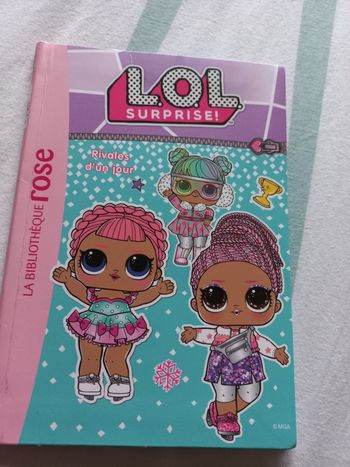 Livre bibliotheque rose L.O.L. surprise lol 6/8 ans tome 11