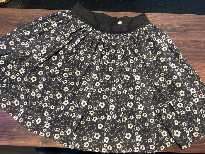 L.P.C Jupe patineuse à fleurs courte taille unique