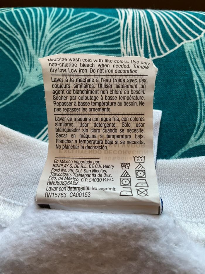 Sweat universitaire à col rond blanc pour homme Champion SUU taille S 252 - photo numéro 13